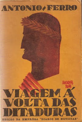 Viagem à volta das ditaduras, capa de Bernardo Marques 