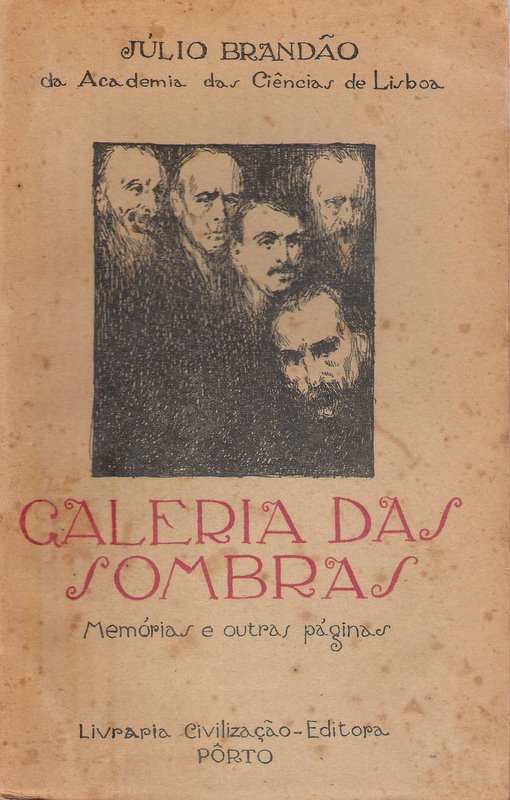 Galerias das sombras : memórias e outras páginas 