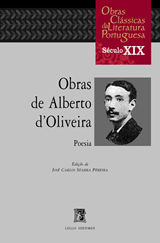 Obras de Alberto d’Oliveira - Vol 1, Poesia